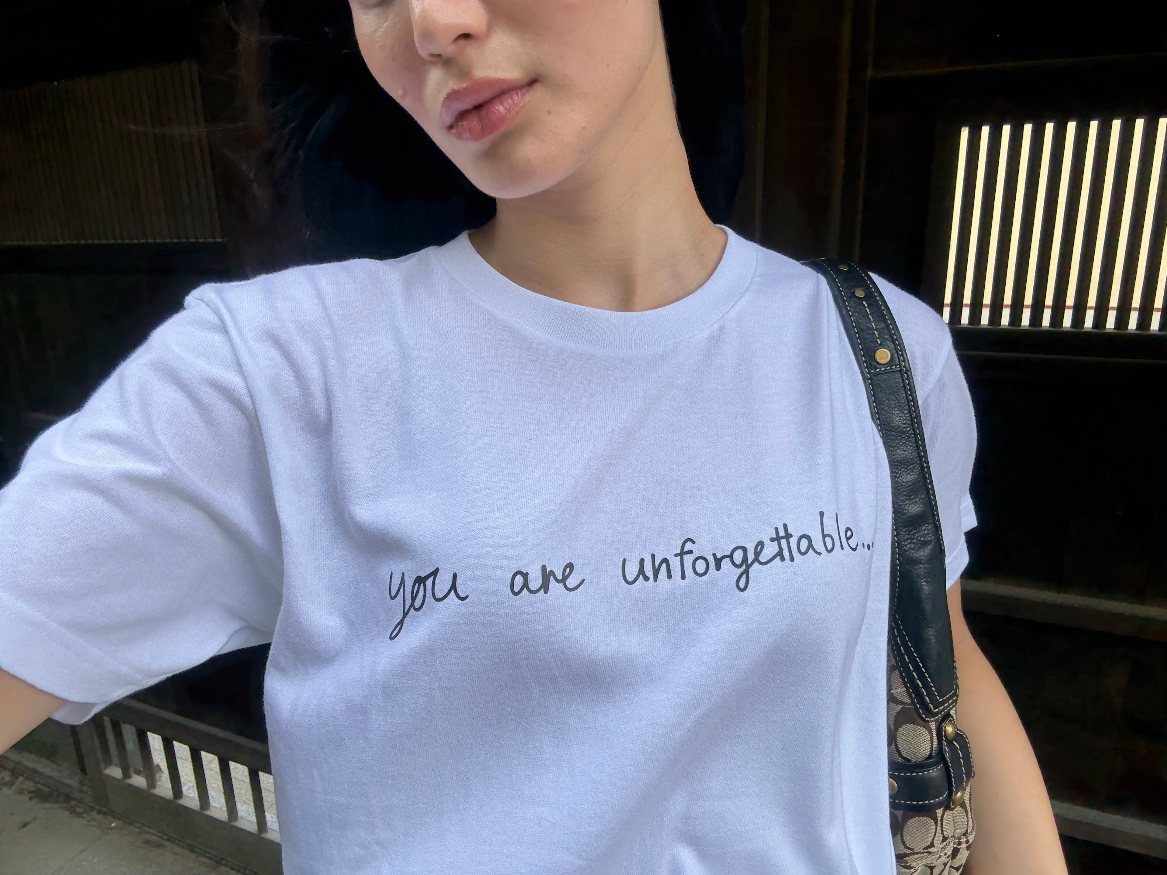 Sarah Hemi – Official "Unforgettable" T-Shirt (First Edition)
