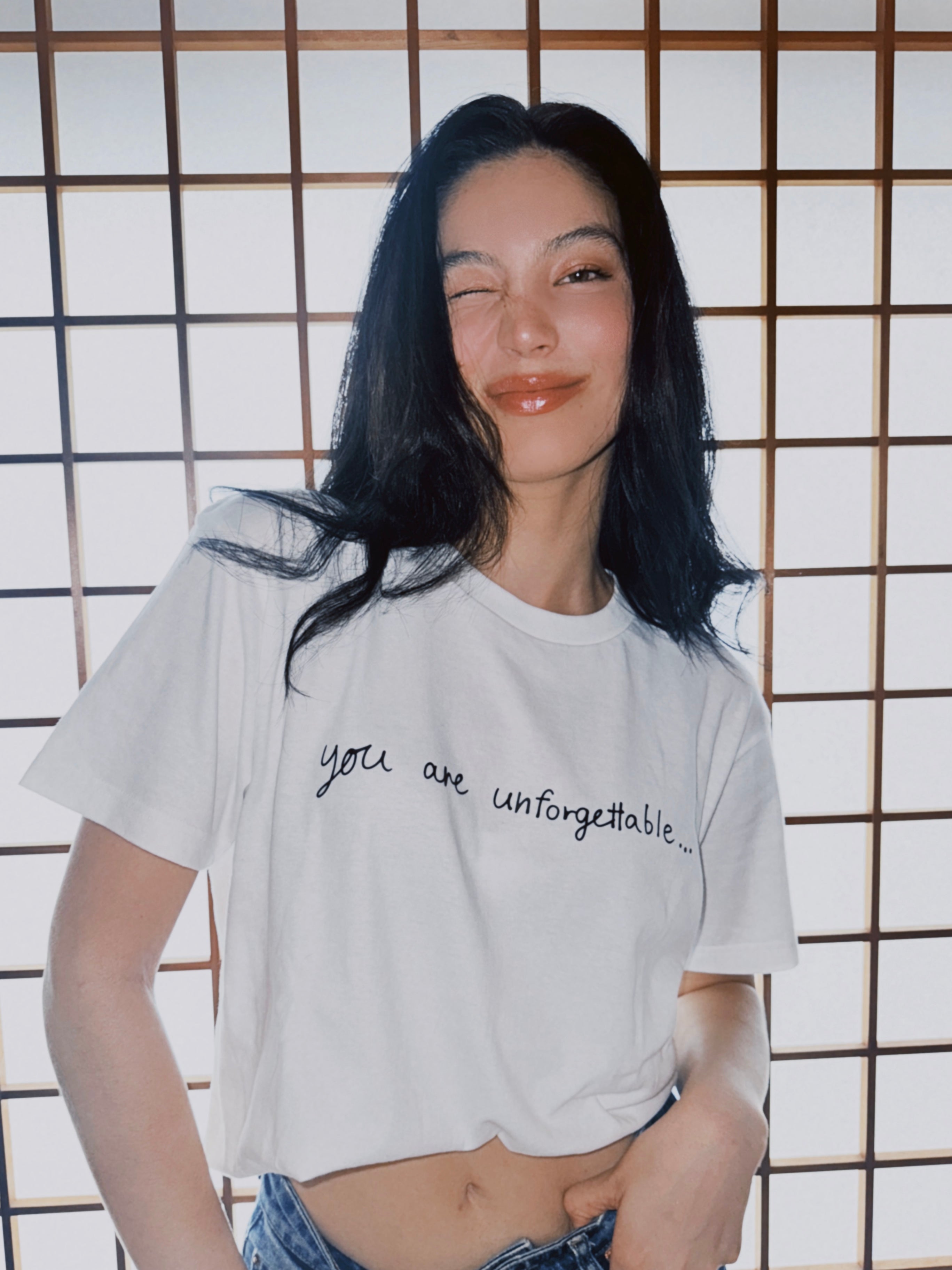 Sarah Hemi – Official "Unforgettable" T-Shirt (First Edition)